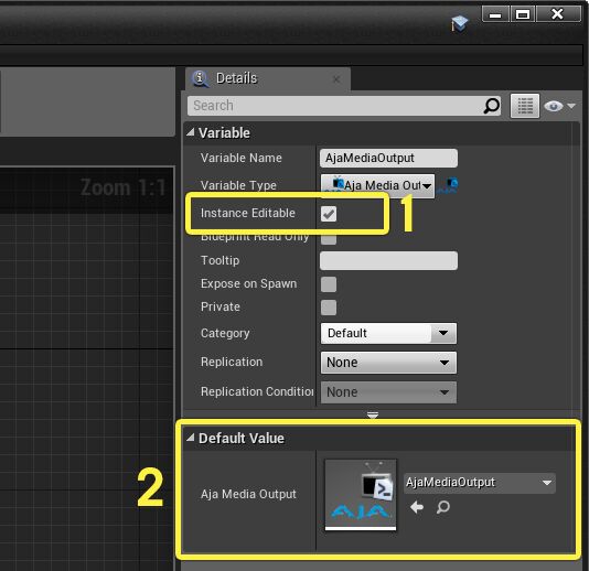 Set the default value