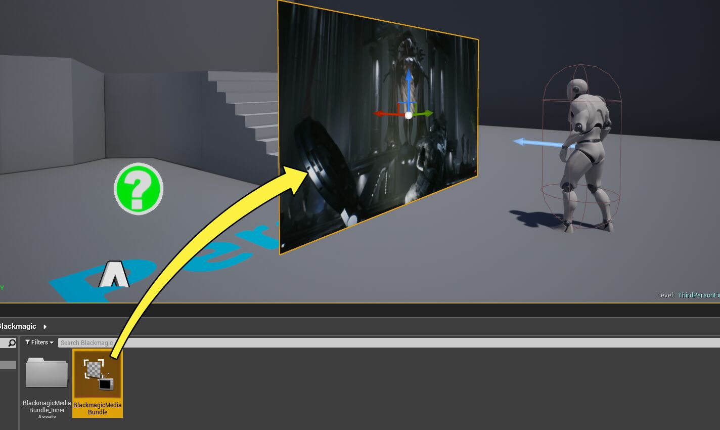 Drag and drop the Media Bundle