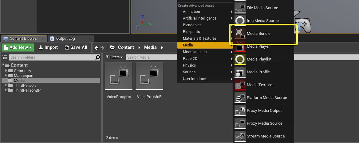 Create a Media Bundle