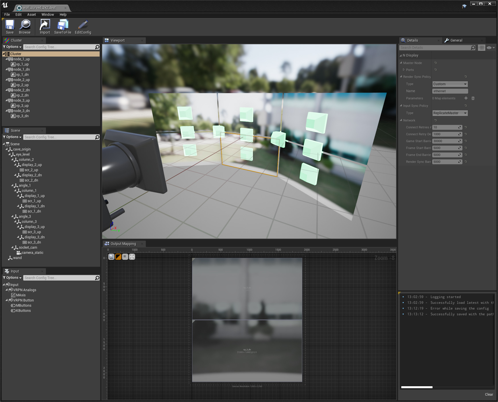 nDisplay Configuration and Display Topology Viewer