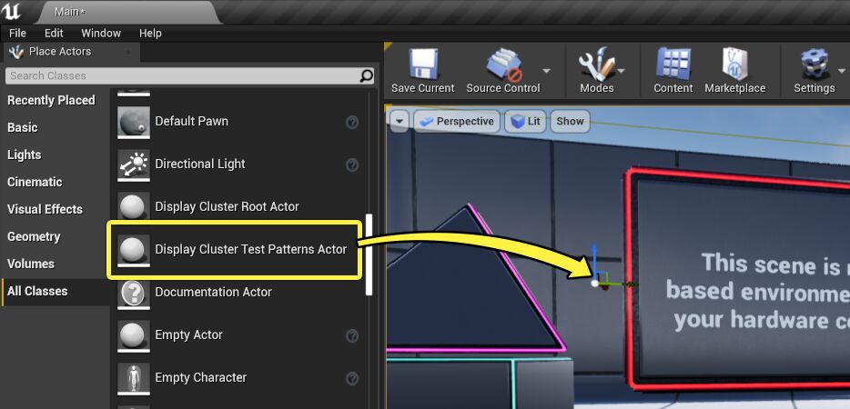 添加测试图形Actor