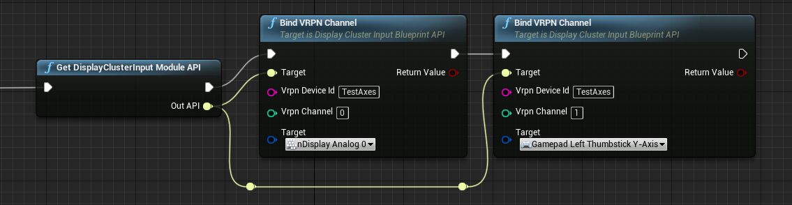 Bind VRPN Channel for analog device