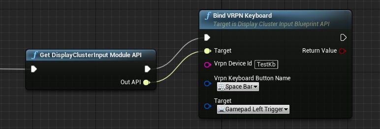 Bind VRPN Keyboard