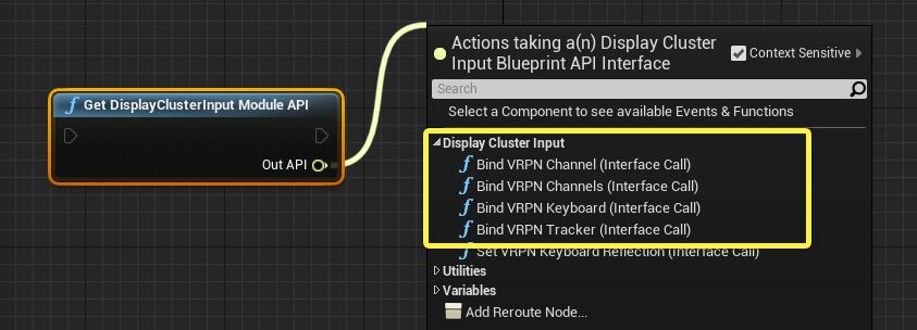 Bind VRPN device channel