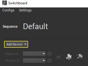 在Switchboard中添加设备