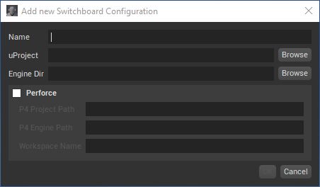Switchboard配置设置