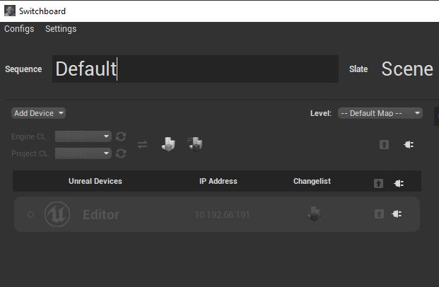 Switchboard设备已添加