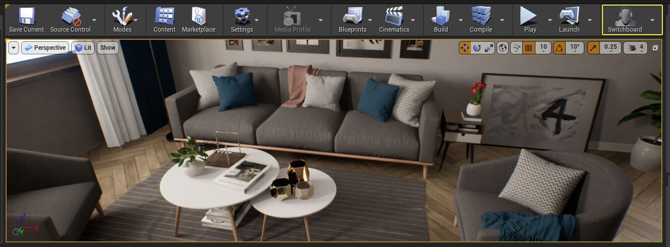 Switchboard工具栏图标